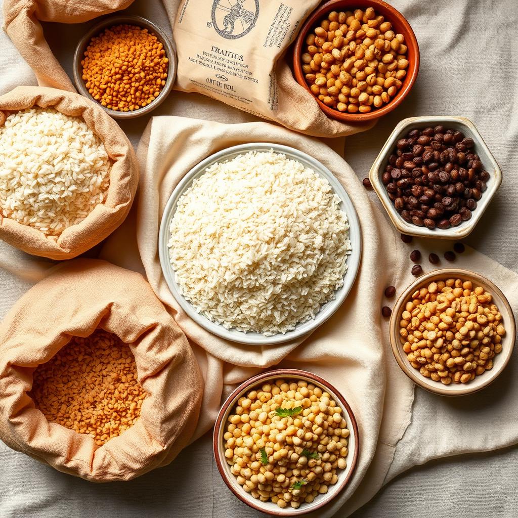 Rice, Flour, Pulses & Grocery