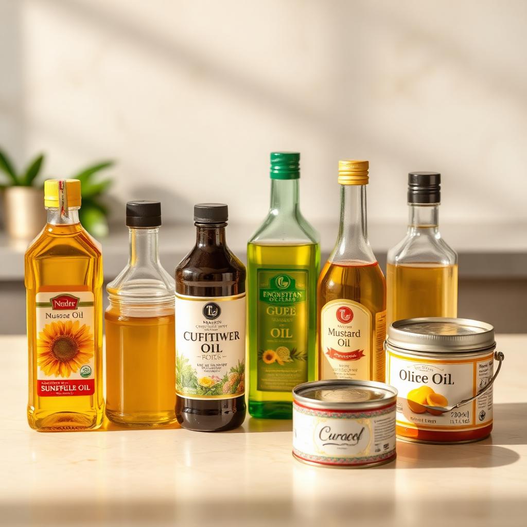 Oils, Ghee & Cooking Essentials